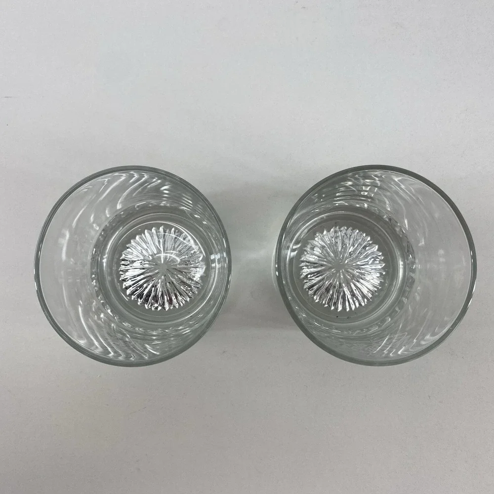2 Chivas Regal Whisky Aged 12 Years Starburst Bottoms Bar Rocks‎ Glasses